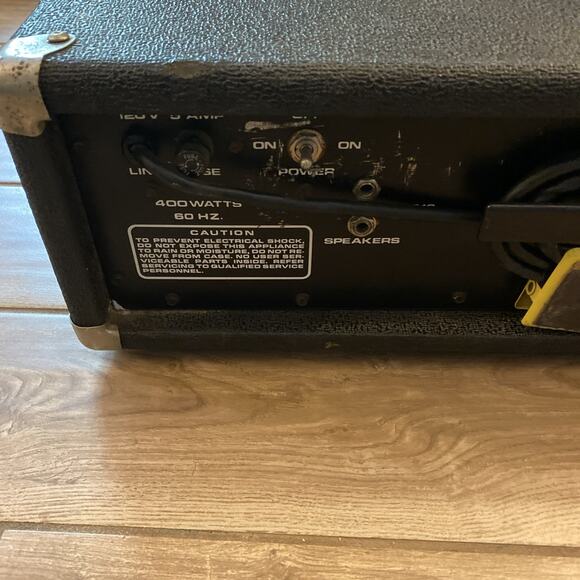 Vintage Peavey XR-500 5-CH Amp/Mixer Tested - Picture 4 of 10